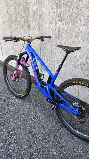 Used Santa Cruz Tallboy Sram Eagle Transmission XX 2024 Mountainbike, Blue — image 14 of 15