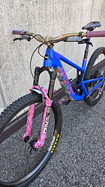 Used Santa Cruz Tallboy Sram Eagle Transmission XX 2024 Mountainbike, Blue — image 15 of 15