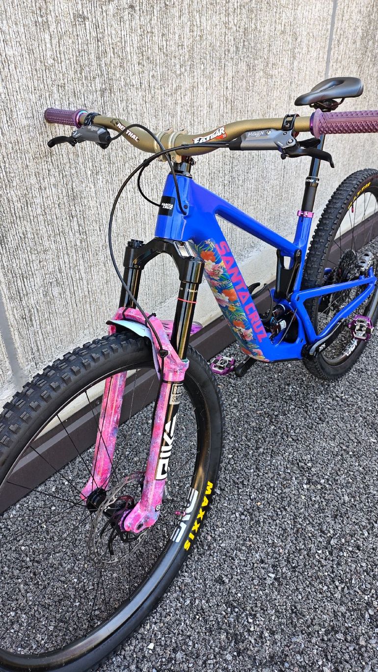 Used Santa Cruz Tallboy Sram Eagle Transmission XX 2024 Mountainbike, Blue — image 15 of 15