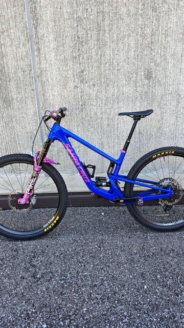 Used Santa Cruz Tallboy Sram Eagle Transmission XX 2024 Mountainbike, Blue — image 2 of 15