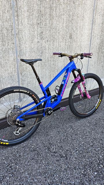 Used Santa Cruz Tallboy Sram Eagle Transmission XX 2024 Mountainbike, Blue — image 5 of 15