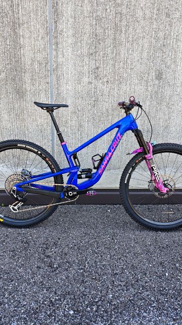 Used Santa Cruz Tallboy Sram Eagle Transmission XX 2024 Mountainbike, Blue — image 1 of 15