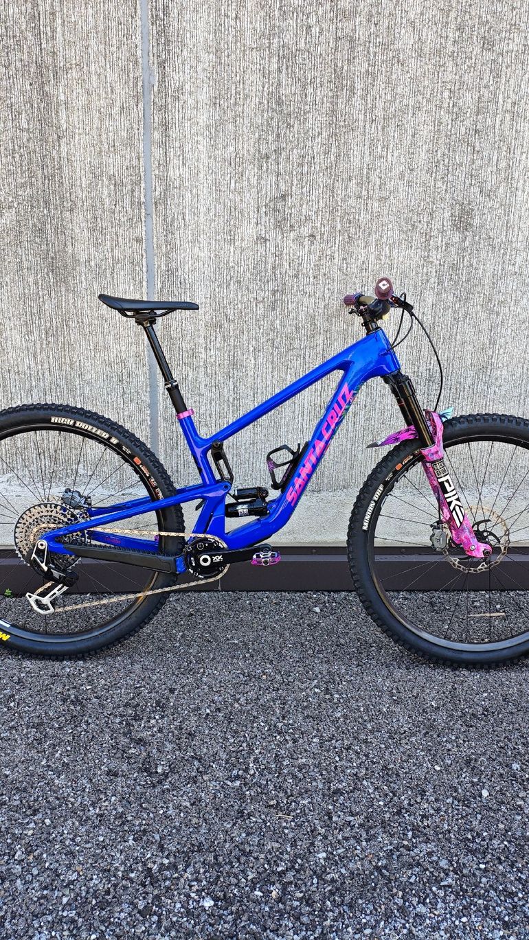 Used Santa Cruz Tallboy Sram Eagle Transmission XX 2024 Mountainbike, Blue — image 1 of 15