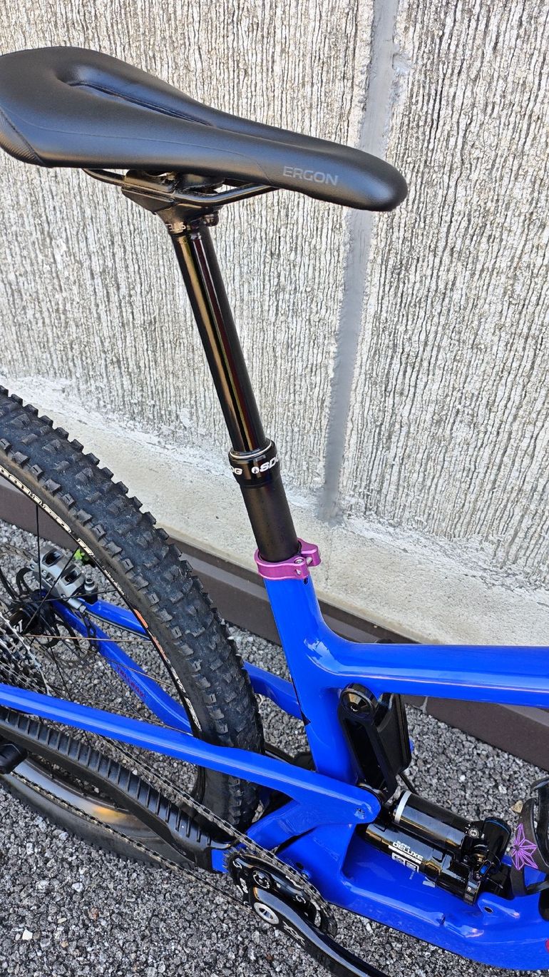 Used Santa Cruz Tallboy Sram Eagle Transmission XX 2024 Mountainbike, Blue — image 8 of 15