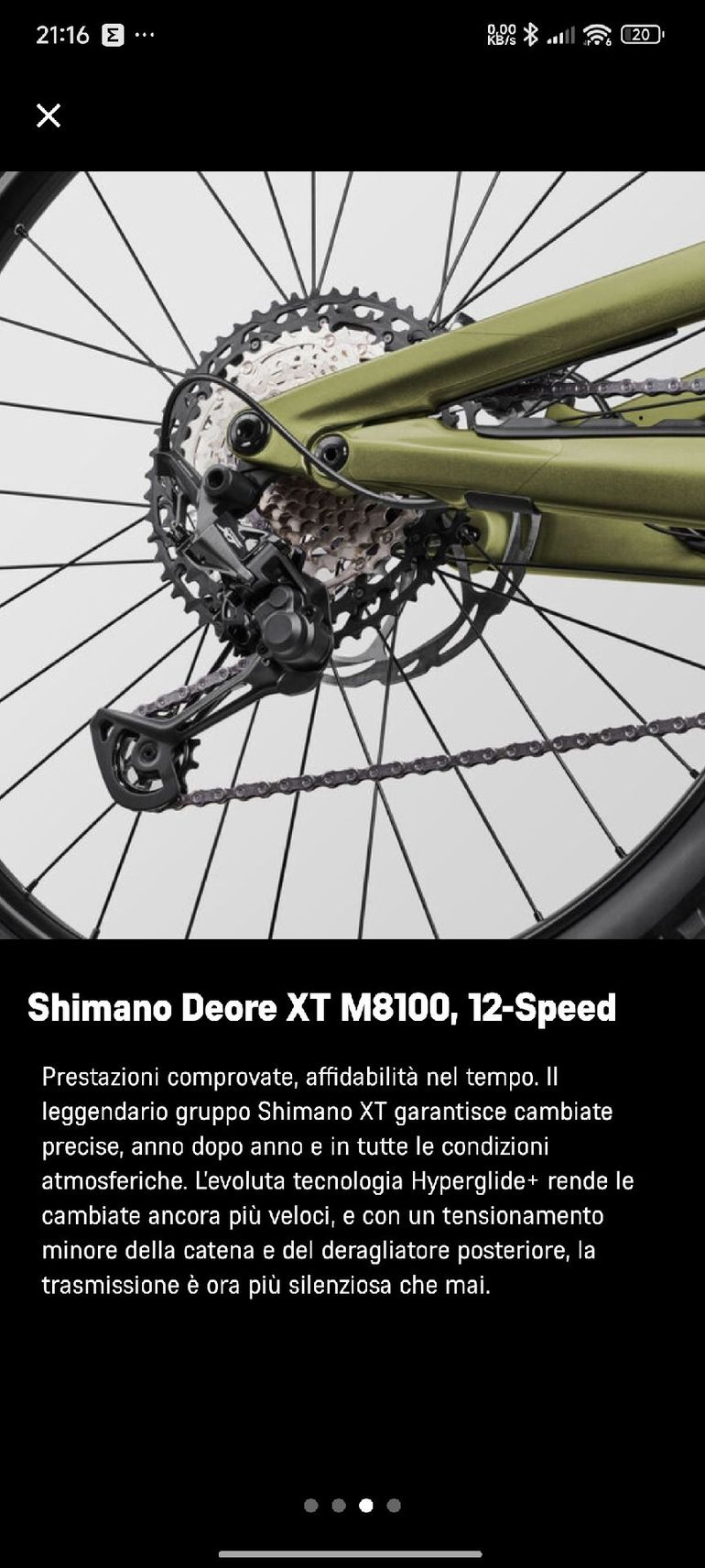 Canyon Torque On CF9 2023 Mountainbike usato, Verde — immagine 3 di 12