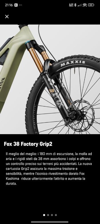 Canyon Torque On CF9 2023 Mountainbike usato, Verde — immagine 5 di 12
