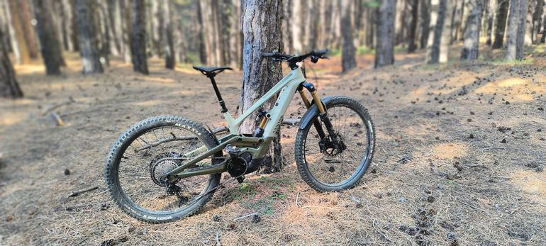 Canyon Torque On CF9 2023 Mountainbike usato, Verde — immagine 9 di 12