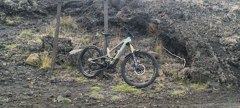 Canyon Torque On CF9 2023 Mountainbike usato, Verde — immagine 8 di 12