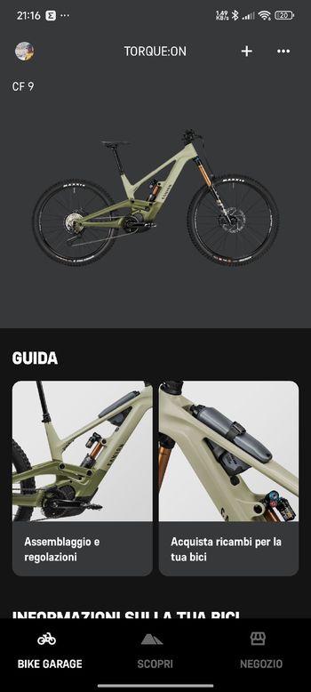 Canyon Torque On CF9 2023 MTB usato
