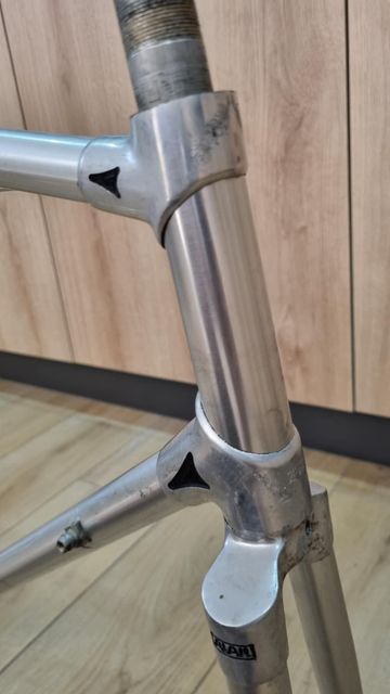 Used Alan Record Frameset 1979 Road & Gravel, Light Gray — image 7 of 10