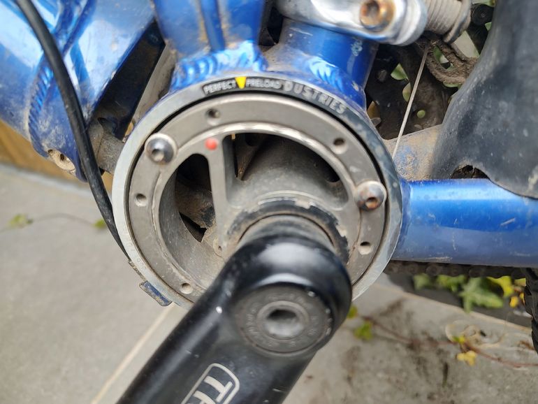 Used GT IDrive 2.0 2003 Mountainbike, Blue, 26 — image 8 of 12