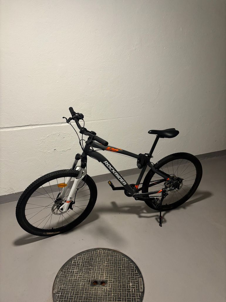 Vélo Vtt St 120 Rockrider St 100 Orange Bike Velo Rockrider Vtt