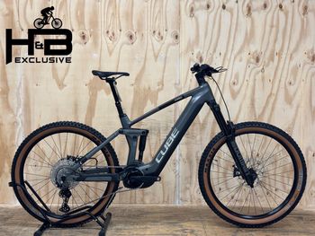 Used CUBE Stereo Hybrid 160 HPC Race 750 Carbon Shimano Deore 2024 Mountainbike, Light Gray — image 1 of 12