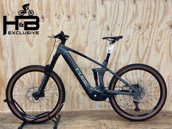 Used CUBE Stereo Hybrid 160 HPC Race 750 Carbon Shimano Deore 2024 Mountainbike, Light Gray — image 2 of 12