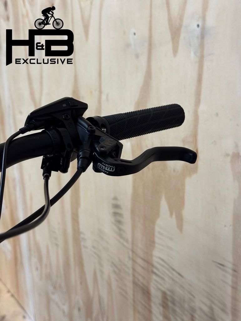 Used CUBE Stereo Hybrid 160 HPC Race 750 Carbon Shimano Deore 2024 Mountainbike, Light Gray — image 7 of 12