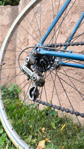 Gebrauchtes Vintage Shimano 600 Arabesque 1982 Road & Gravel, Blau — Bild 3 von 10