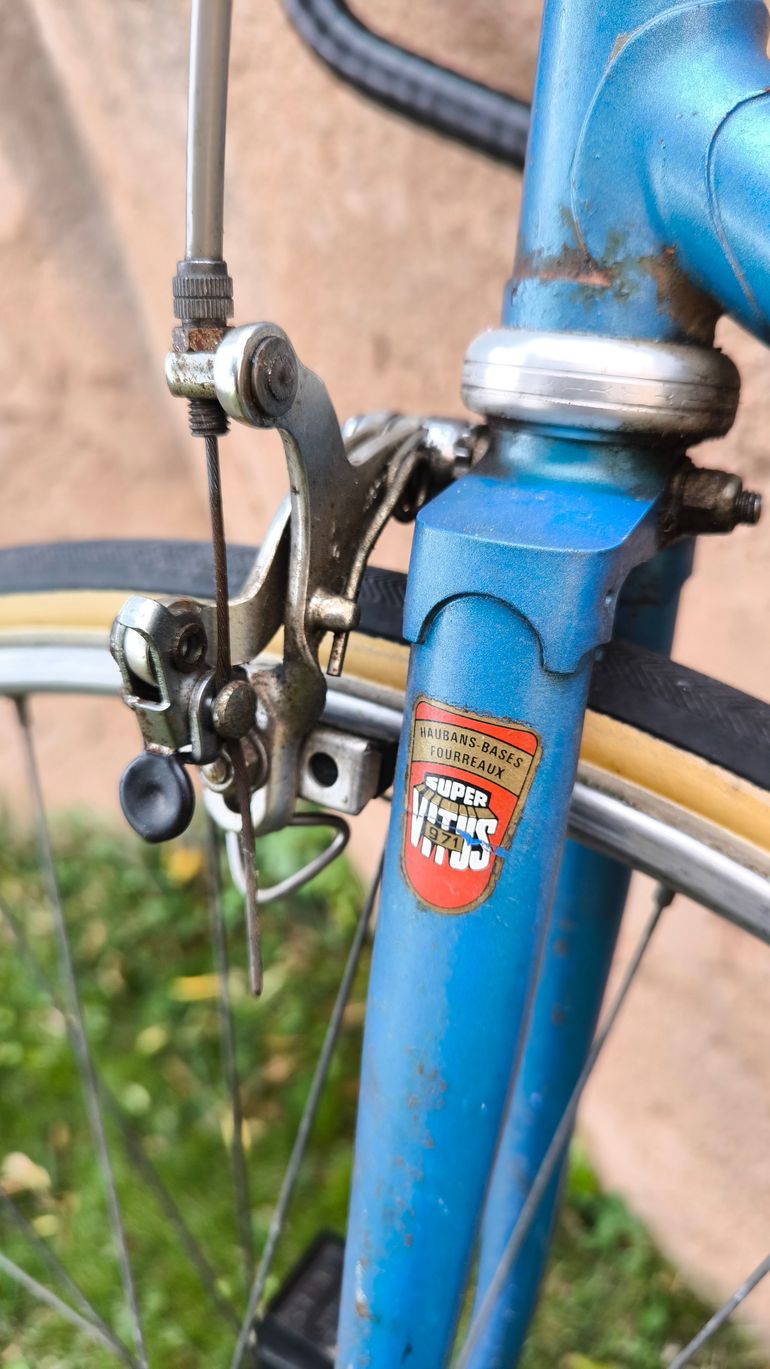 Gebrauchtes Vintage Shimano 600 Arabesque 1982 Road & Gravel, Blau — Bild 5 von 10