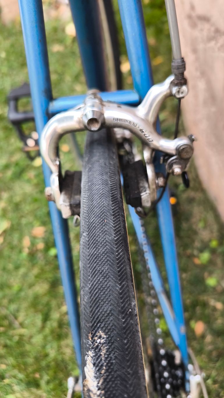 Gebrauchtes Vintage Shimano 600 Arabesque 1982 Road & Gravel, Blau — Bild 9 von 10