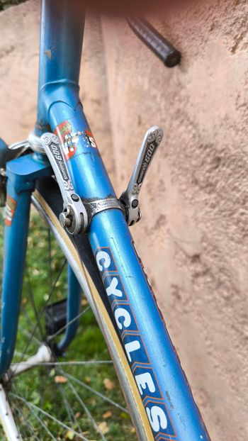 Gebrauchtes Vintage Shimano 600 Arabesque 1982 Road & Gravel, Blau — Bild 8 von 10