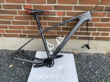 Used Radon Jealous CF 2022 Mountainbike, Light Gray — image 1 of 5