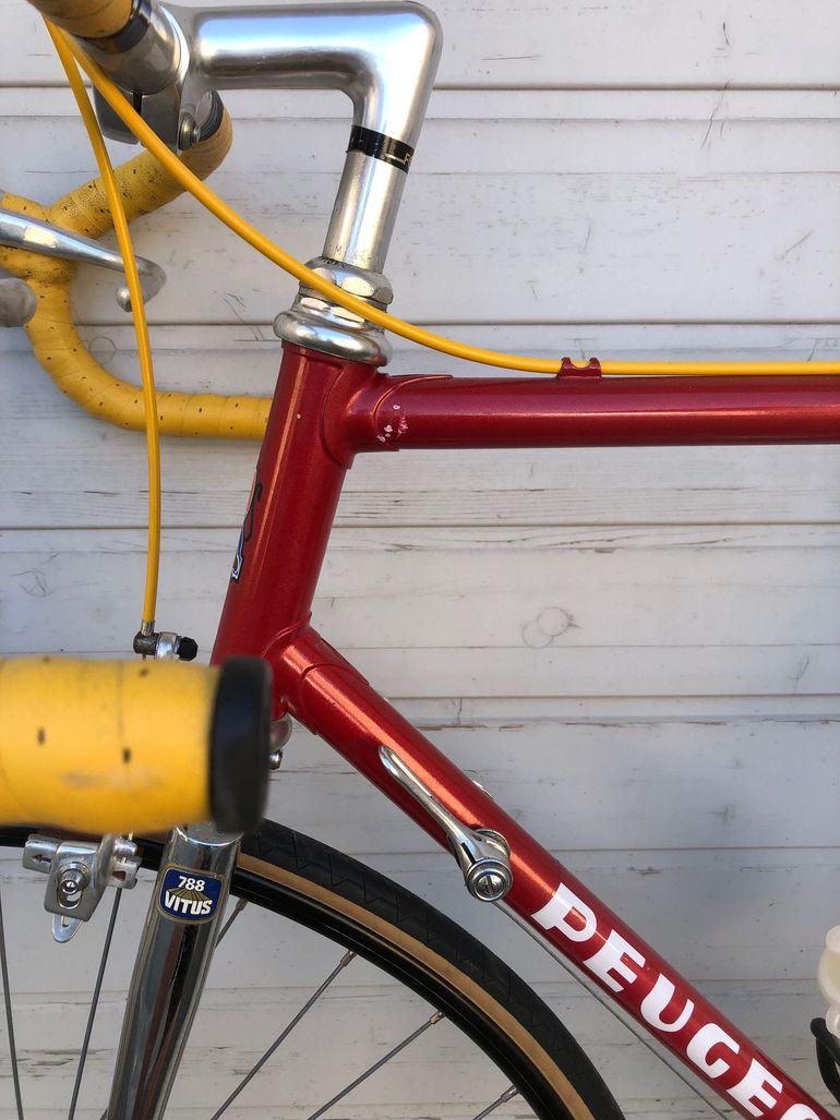 CADRE VELO PEUGEOT PH15 50cm 3430g 122.4 mm BsuisseFF 🇫🇷 D10 EUR 65,00 - FR