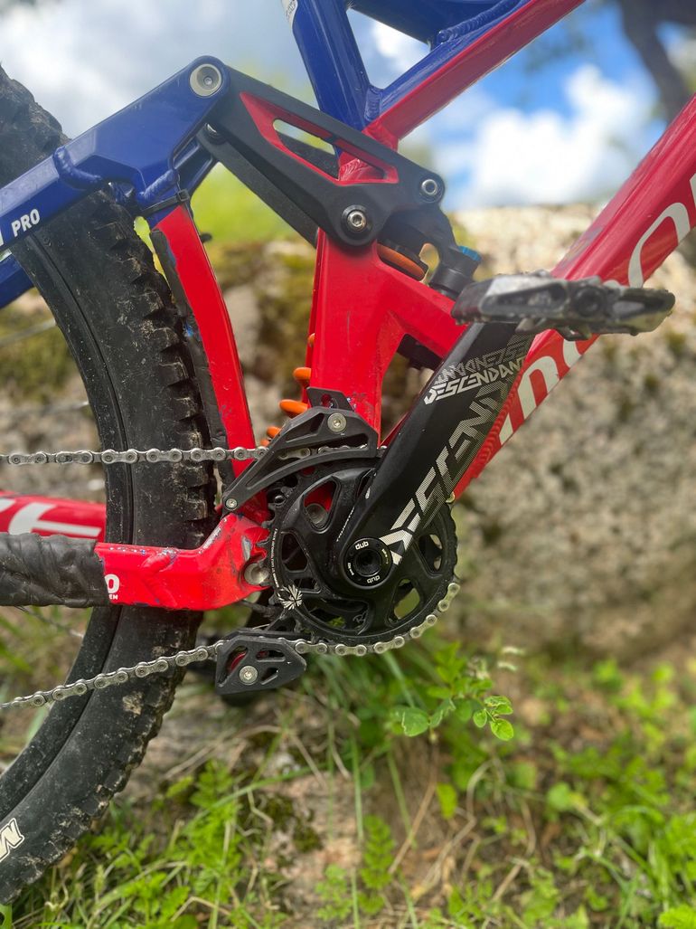 Used Mondraker Summum Pro 2020 2020 Mountainbike, Red — image 6 of 15