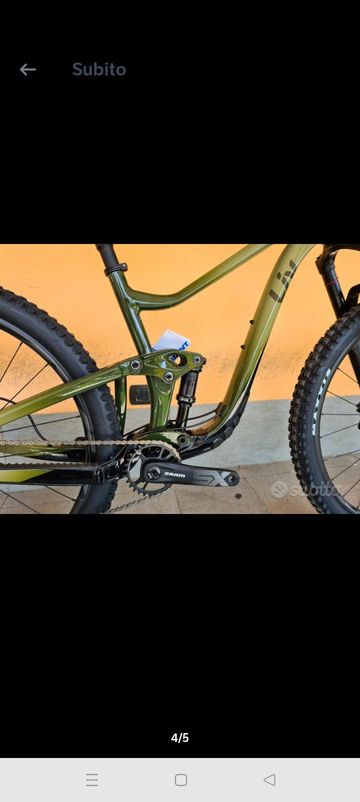 Used Liv Intrigue 2024 Mountainbike, Green — image 2 of 5