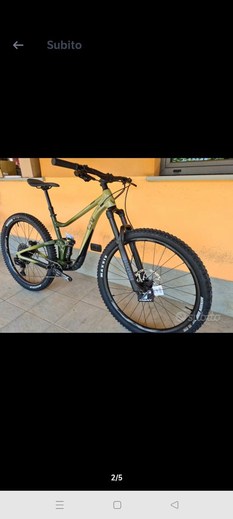 Used Liv Intrigue 2024 Mountainbike, Green — image 4 of 5