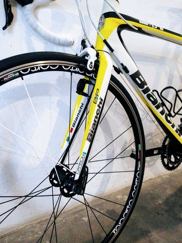 Gebrauchtes Bianchi Sempre 105 2012 2012 Road & Gravel, Weiß — Bild 11 von 11