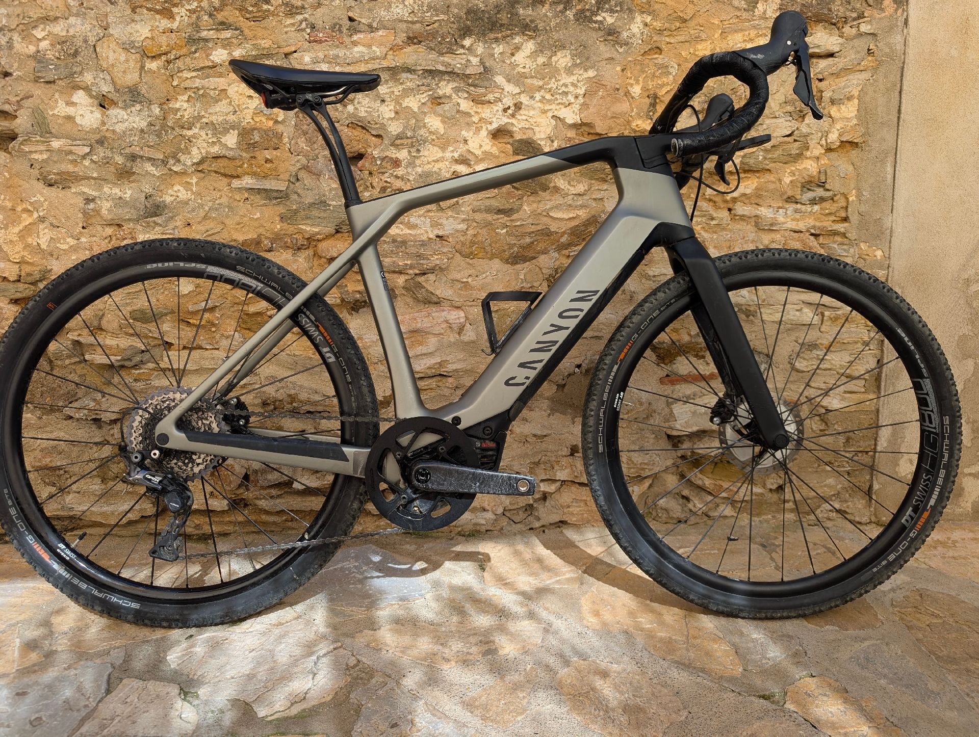 Canyon Grail Bici Gravel Pedali Canyon Gravel Bike Manubrio Canyon