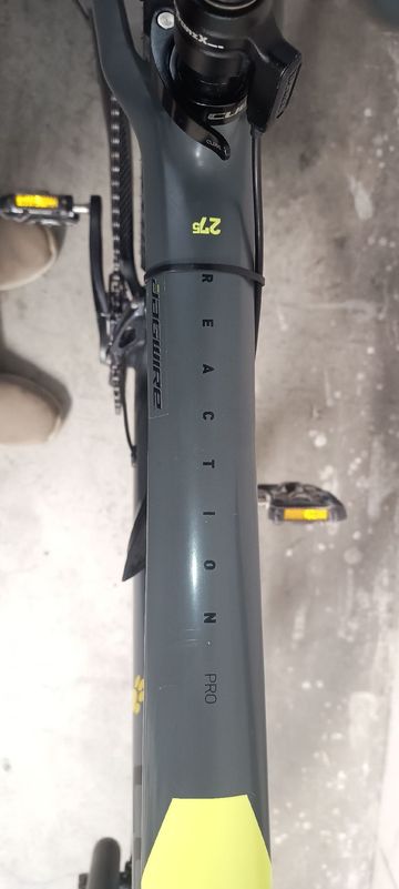 CUBE Reaction Gtc Pro 2017 Mountainbike usato, Grigio chiaro — immagine 16 di 16