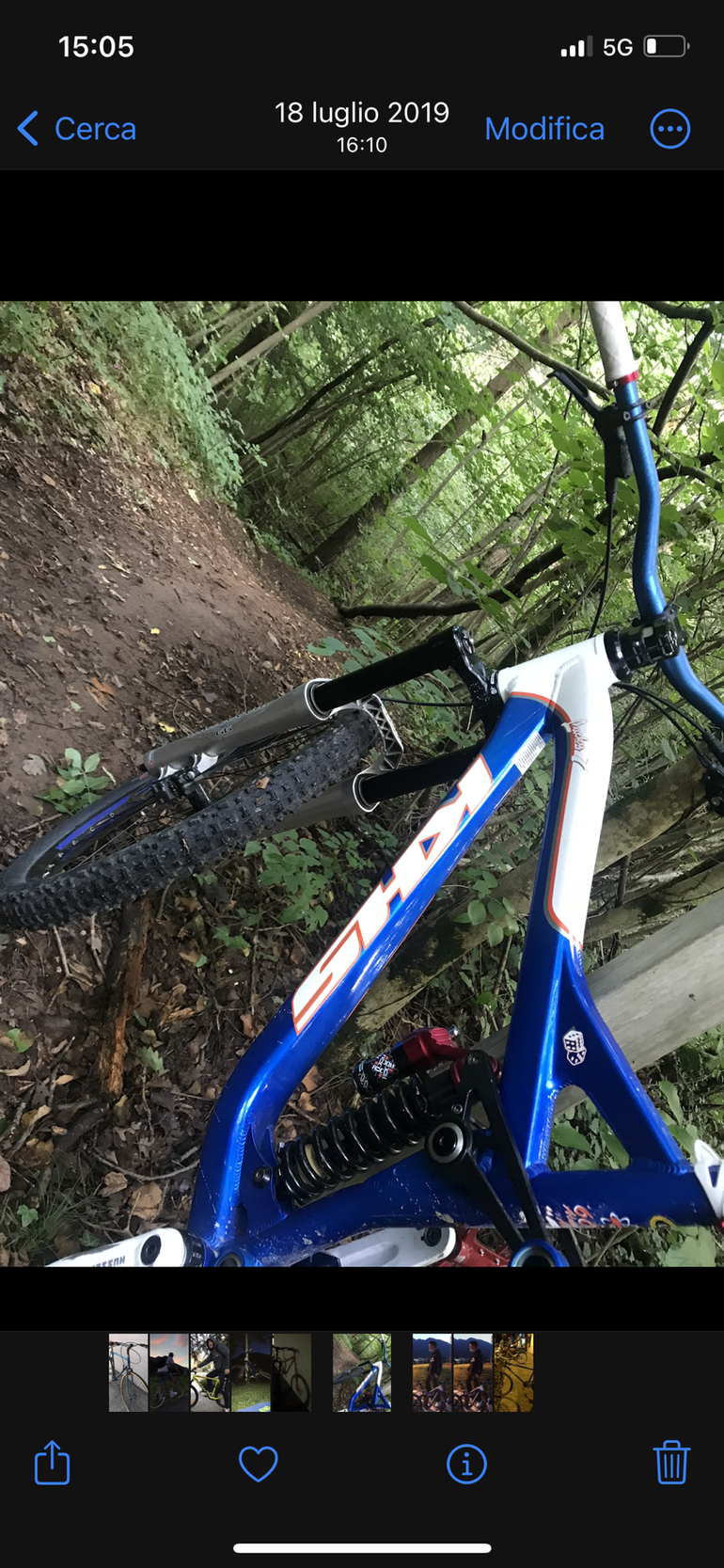 Used KHS LUCKY 7 2012 2012 Mountainbike, Blue, 26 — image 4 of 4