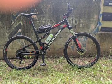Used ROCKRIDER Full suspension Microshift Advent 2022 Mountainbike, Black — image 4 of 9