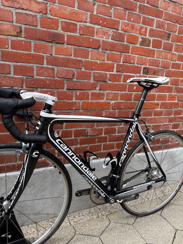 Used Cannondale Cannondale SuperSix Shimano Ultegra/Size 54/7,4 Kg!/SL-K/Stealth/Good Condition! 2017 Road & Gravel — image 11 of 13