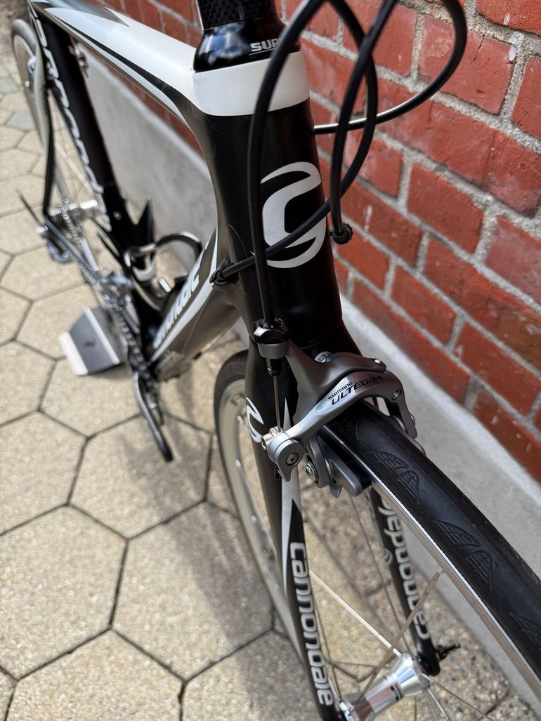 Used Cannondale Cannondale SuperSix Shimano Ultegra/Size 54/7,4 Kg!/SL-K/Stealth/Good Condition! 2017 Road & Gravel — image 7 of 13