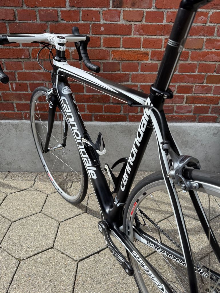 Used Cannondale Cannondale SuperSix Shimano Ultegra/Size 54/7,4 Kg!/SL-K/Stealth/Good Condition! 2017 Road & Gravel — image 12 of 13