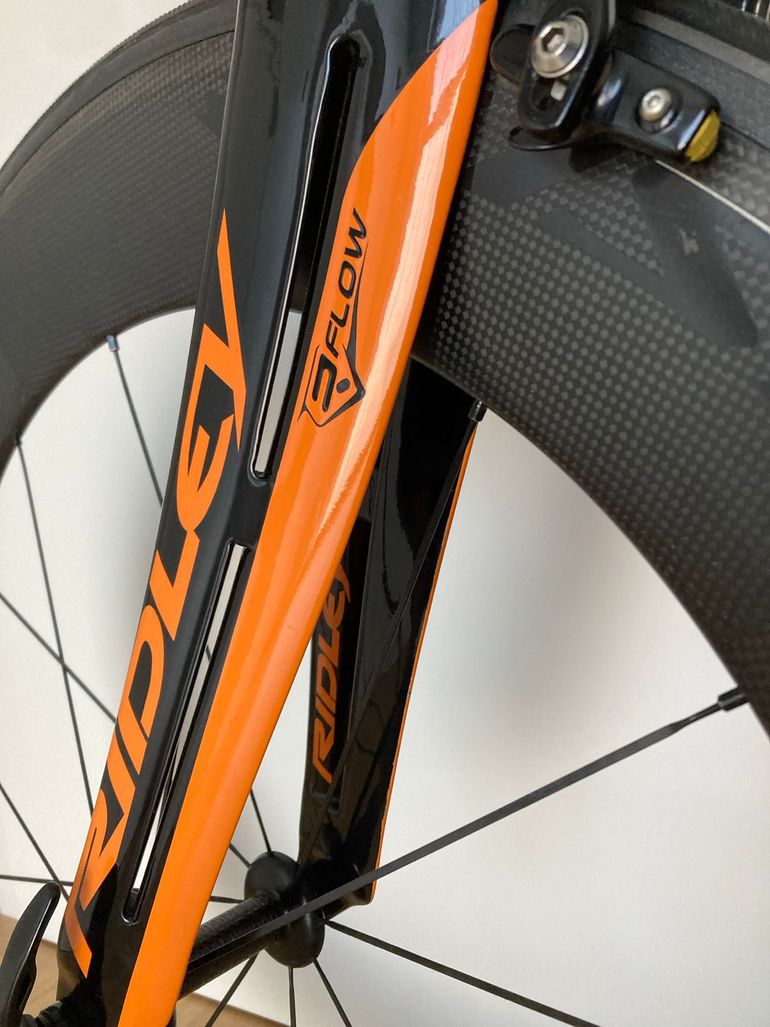 Used Ridley Dura Ace Di2 2014 Road & Gravel, Orange — image 8 of 12