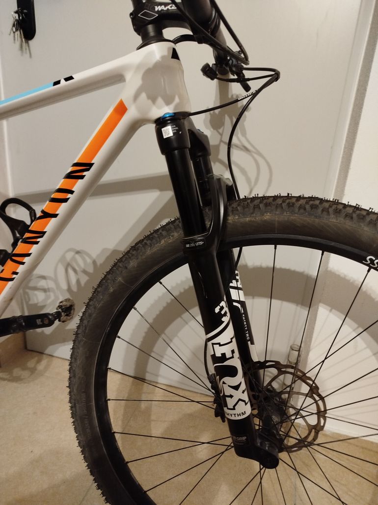 Used Canyon CANYON EXCEED CF 7 2021 Mountainbike, White — image 5 of 8
