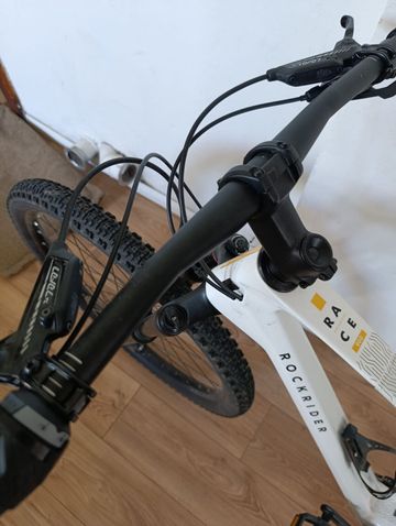 ROCKRIDER Mountain Bike SRAM NX Eagle 2022 Mountainbike usato, Bianco — immagine 8 di 12