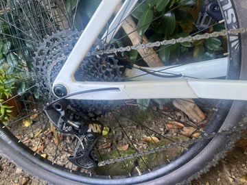 ROCKRIDER Mountain Bike SRAM NX Eagle 2022 Mountainbike usato, Bianco — immagine 3 di 12