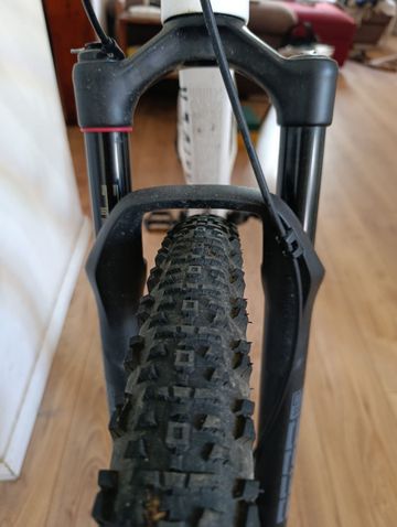 ROCKRIDER Mountain Bike SRAM NX Eagle 2022 Mountainbike usato, Bianco — immagine 7 di 12