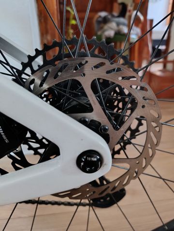 ROCKRIDER Mountain Bike SRAM NX Eagle 2022 Mountainbike usato, Bianco — immagine 10 di 12