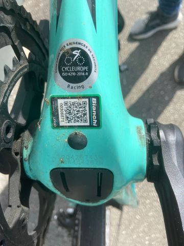 Brugt Bianchi Oltre Xr 4 Sram Red 2019 Road & Gravel — billede 8 af 9