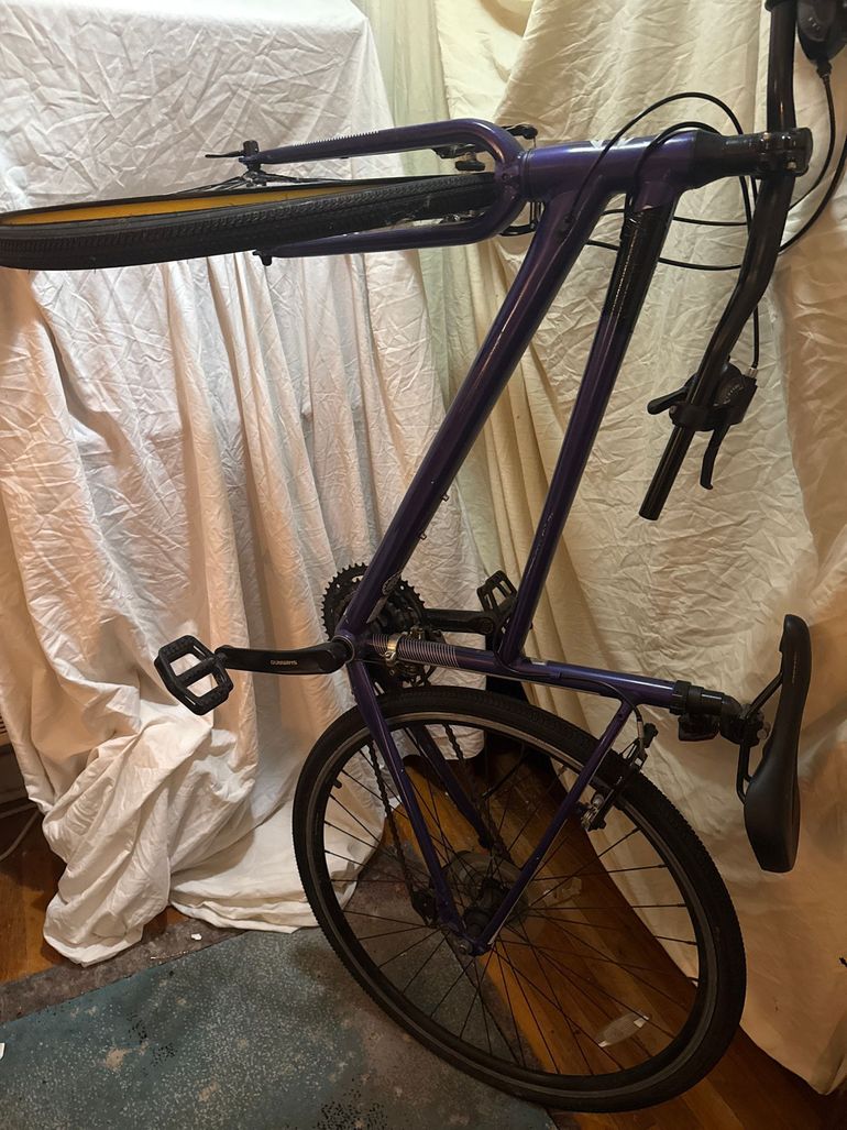 Used Cannondale Cannondale QuickSix  CM19E501698 Aluminum 2015 2015 Road & Gravel, Purple — image 2 of 4