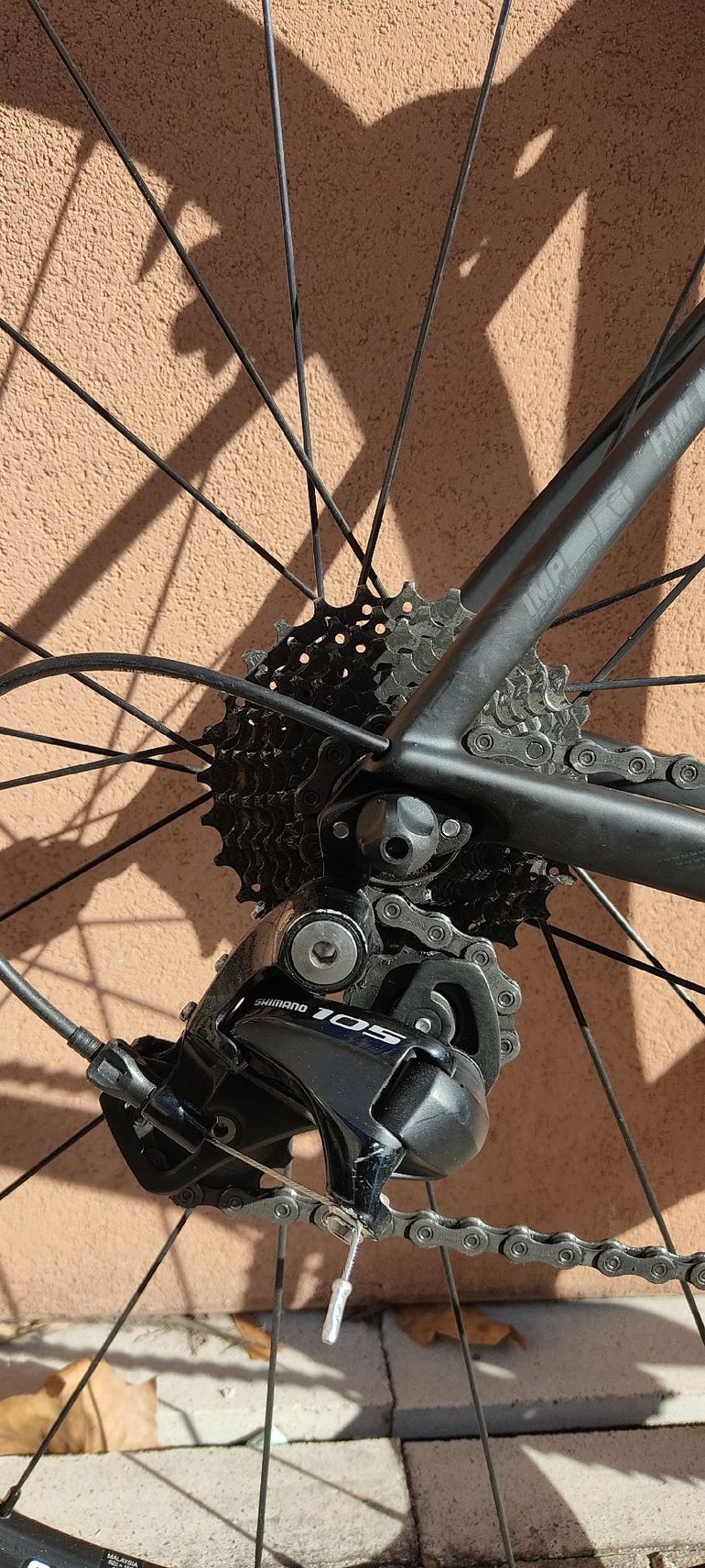 Used Scott Addict Shimano 105 2017 Road & Gravel, Schwarz — image 12 of 13