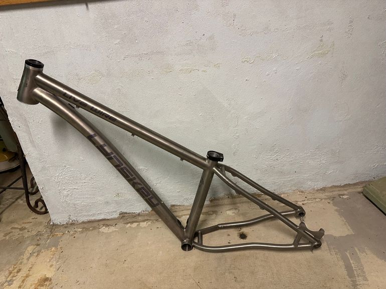 Used Lynskey Live Wire Frame Frameset 2022 Mountainbike, Light Gray — image 3 of 5