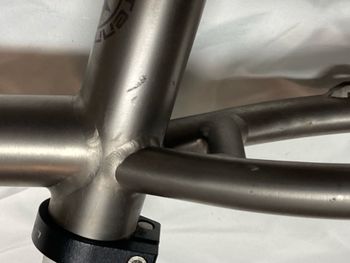 Used Lynskey Live Wire Frame Frameset 2022 Mountainbike, Light Gray — image 6 of 6