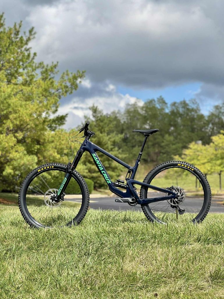 Used Santa Cruz MEGATOWER R / Carbon C 2023 2023 Mountainbike, Blu — image 2 of 23