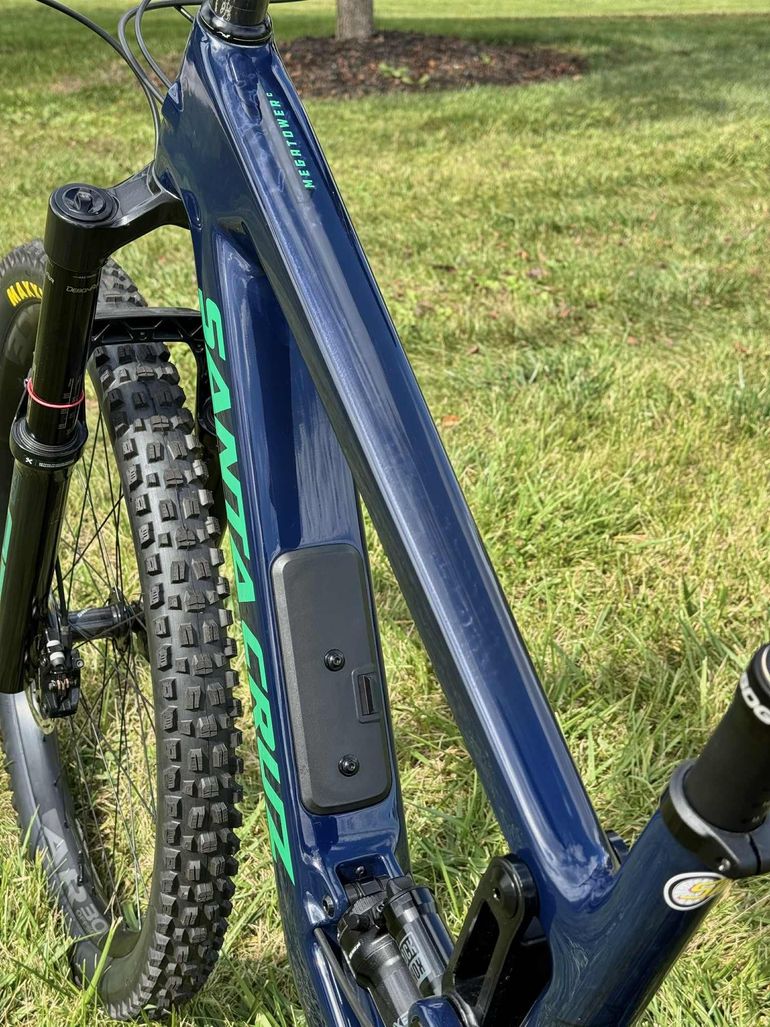 Used Santa Cruz MEGATOWER R / Carbon C 2023 2023 Mountainbike, Blu — image 12 of 23