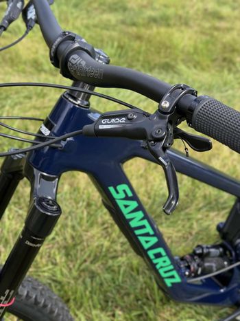 Used Santa Cruz MEGATOWER R / Carbon C 2023 2023 Mountainbike, Blu — image 8 of 23